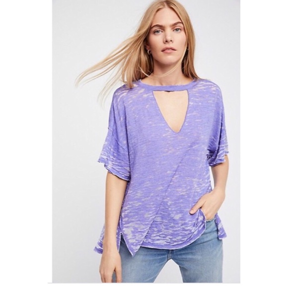 Free People Tops - Free People We The Free Jordan Cut Out Tee Shirt